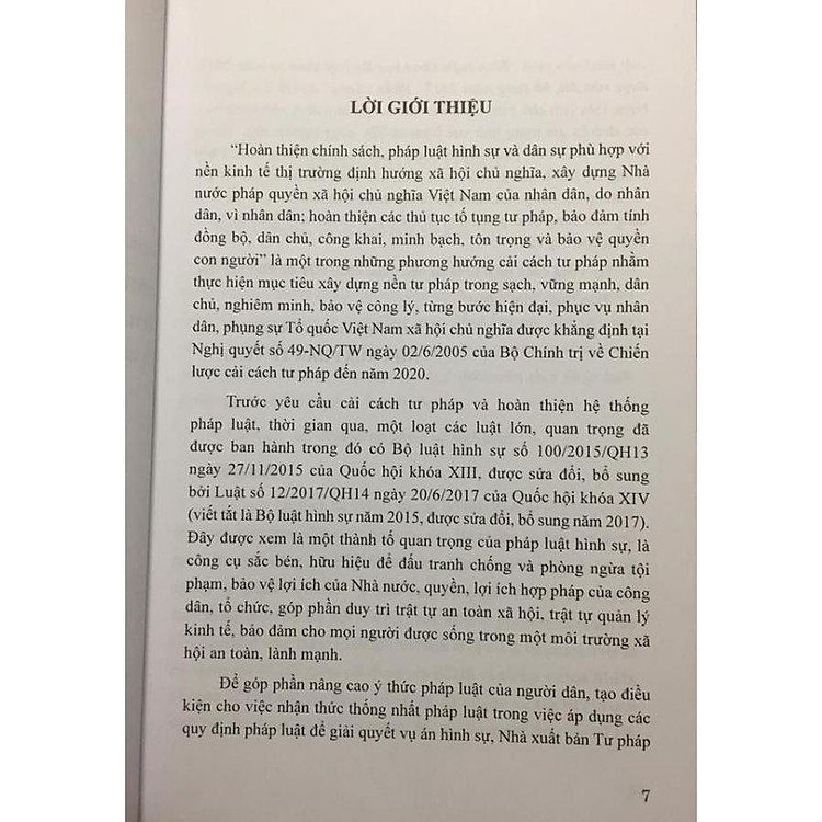 Bình luận khoa học Bộ luật hình sự 2015, được sửa đổi bổ sung 2017 (phần chung) - Ảnh 4