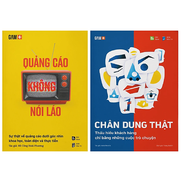 Combo 2 Cuốn Sách Marketing - Quảng Cáo: Quảng Cáo Không Nói Láo + Chân Dung Thật - Thấu Hiểu Khách Hàng Chỉ Bằng Những Cuộc Trò Chuyện
