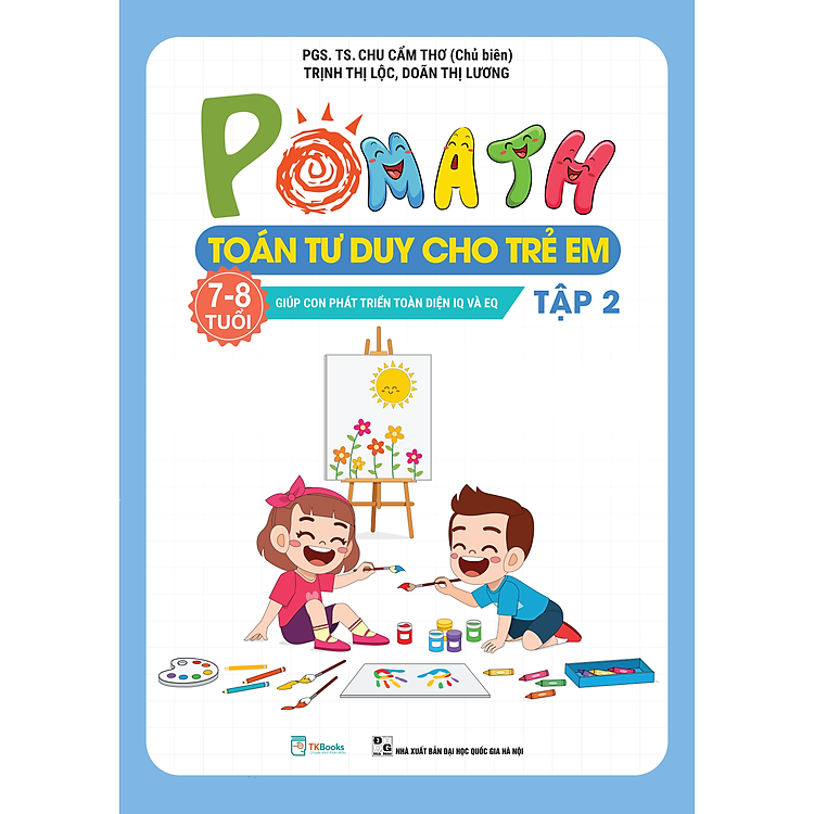 POMath – Toán tư duy cho trẻ em 7 – 8 tuổi (Tập 1 + 2) - Ảnh 3
