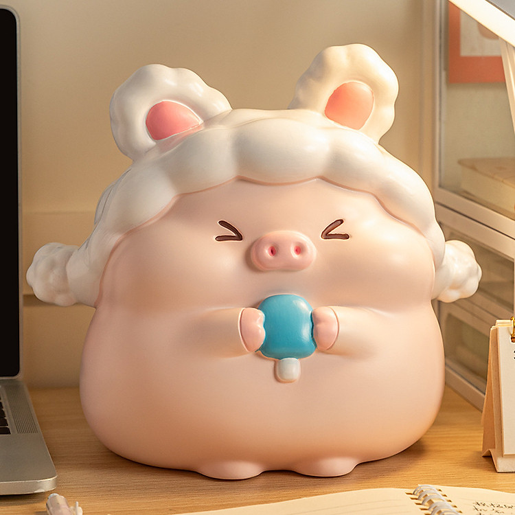 Ống Tiêt Kiệm Heo Ăn Kem_ Hàng Chính Hãng