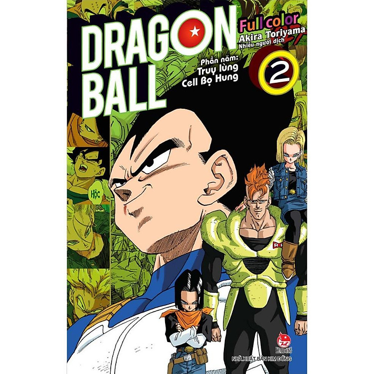 Truyện - Dragon Ball Full Color - Phần Năm - Truy Lùng Cell Bọ Hung - Chọn Lẻ 6 Tập - Akira Toriyama - Kim Đồng