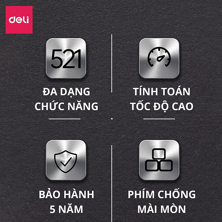 Máy Tính Học Sinh Deli - Ảnh 2