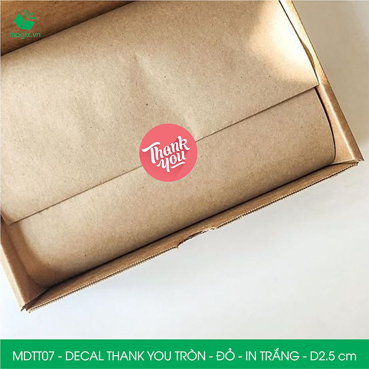 Sticker Thank You (50 chiếc) - Ảnh 3