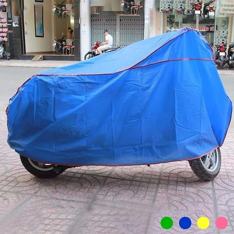 Bạt phủ xe máy vải cao cấp kích thước siêu rộng phù hợp mọi loại xe