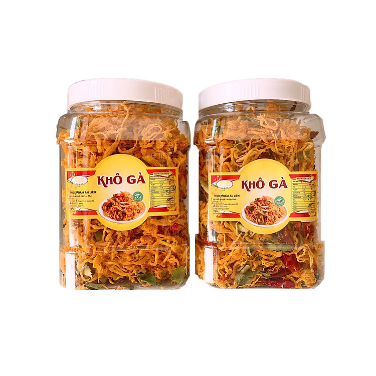 1KG KHÔ GÀ LÁ CHANH THƠM NGON ĐẬM VỊ