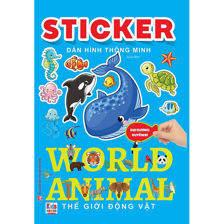 Sticker Dán Hình Thông Minh - Đại Dương Huyền Bí - Ảnh 3