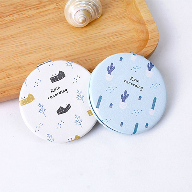 Combo bộ 2 gương mini bỏ túi dạng tròn_G01