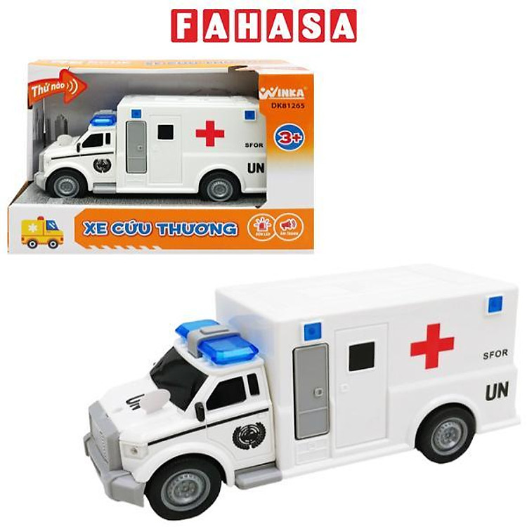 Mua tại MyKingdom: Xe Cứu Thương Mô Hình Winka DK81265 - Ngập tràn khuyến mãi