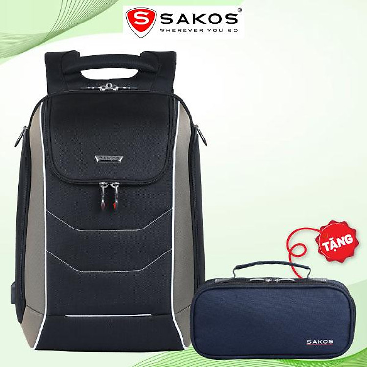 Ba Lô Laptop Cybero 15.6 Inch – Sakos SBV164BBNG00