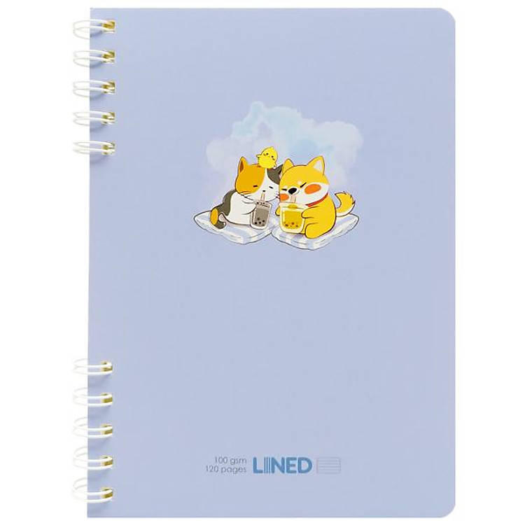 Sổ Lò Xo A5 Kẻ Ngang (120 trang, 100gsm) - Thiên Long MB-025 - Ảnh 2