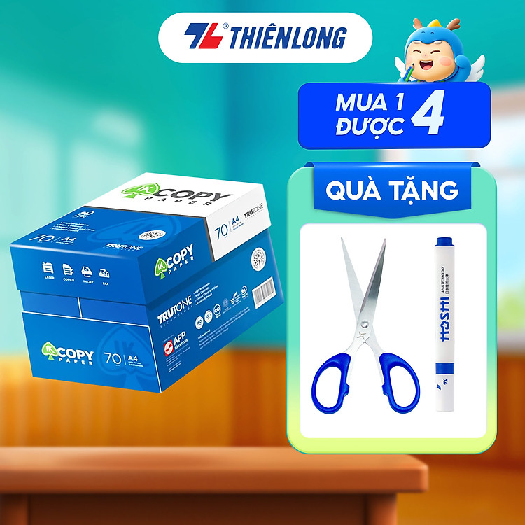 Giấy Flexoffice A4 70gsm (2500 tờ)