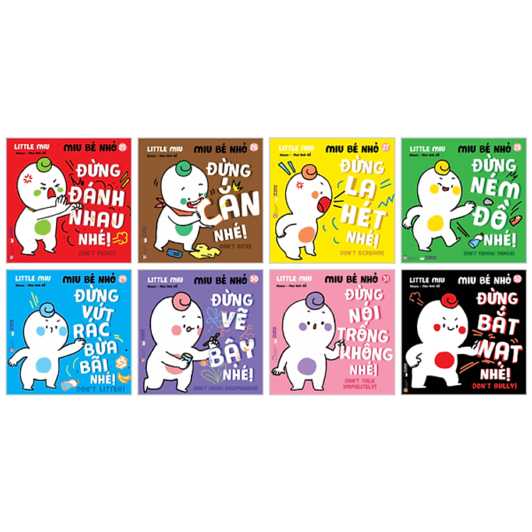 Ehon Kĩ Năng Sống – Miu Bé Nhỏ (Tập 25 – 32)