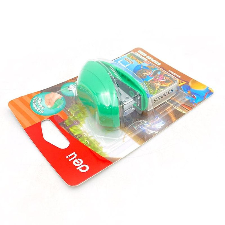 Bấm Kim Số 10 Deli 220 - Xanh Ngọc - Ảnh 5