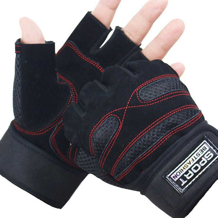 Găng tay tập GYM, găng tay tập tạ nam