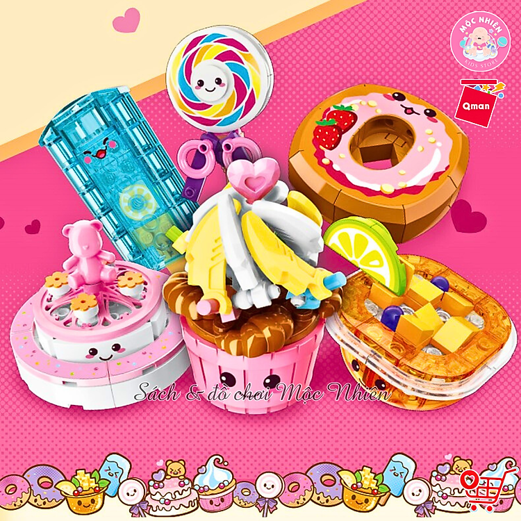 Đồ chơi xếp hình 6 in 1 Qman 35011 Chính hãng Giá rẻ - Hình ảnh 5