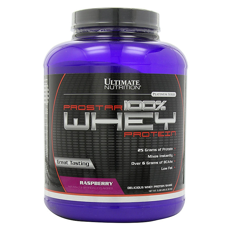 Sữa Tăng Cơ Vị Dâu Prostar 100% Whey Protein Ultimate Nutrition SMUN139 (2.39kg)
