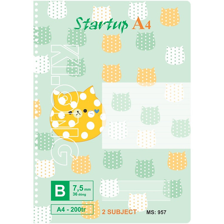 Sổ lò xo đơn KLONG A4 (200 trang) - Ảnh 4