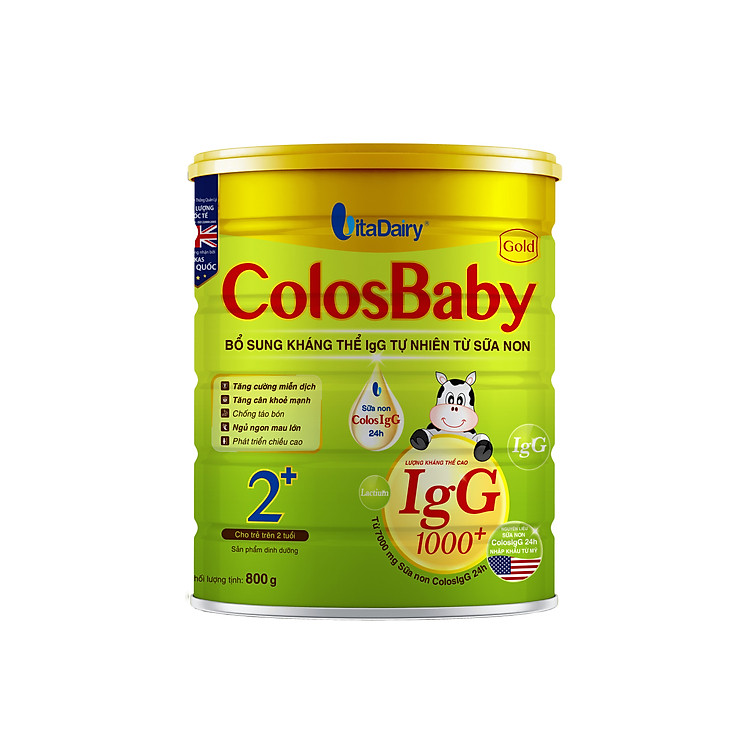 Sữa non COLOSBABY GOLD 2+ 800G Uy tín Giá rẻ
