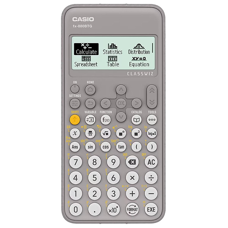 Máy Tính Casio FX-880BTG - Màu Xám + Bút Frixion Colors và G2 (màu ngẫu nhiên) - Ảnh 4