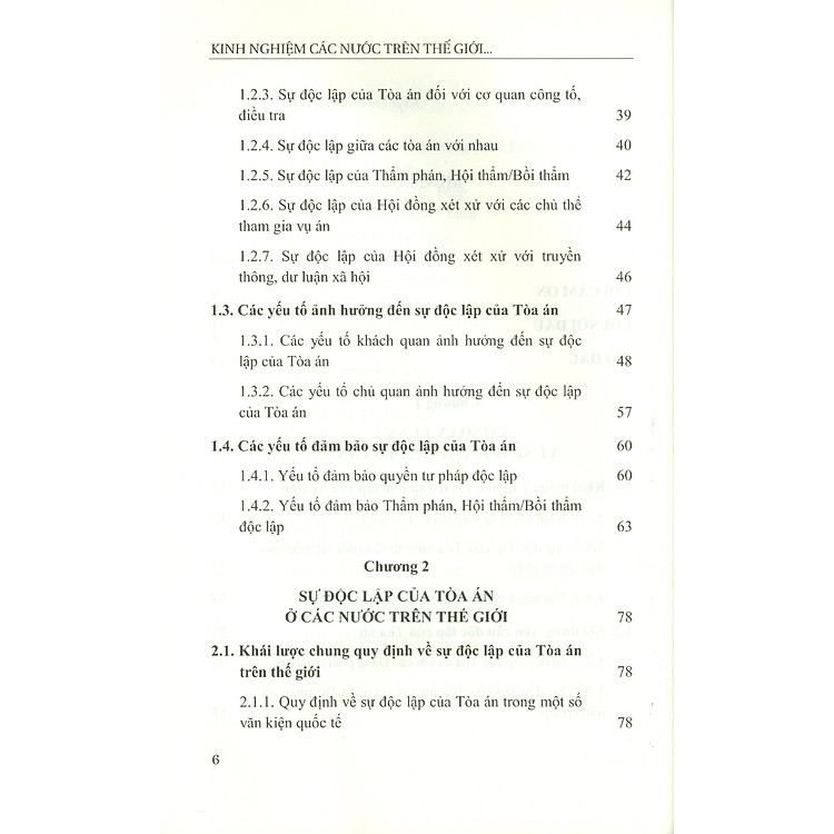 Kinh Nghiệm Các Nước Trên Thế Giới Về Sự Độc Lập Của Tòa Án, Một Số Gợi Mở Cho Việt Nam - Ảnh 4