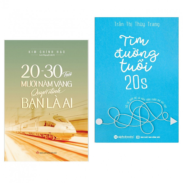 Combo 2 Cuốn Kỹ Năng Sống: Tìm Đường Tuổi 20S + 20 - 30 Tuổi Mười Năm Vàng Quyết Định Bạn Là Ai (tặng kèm postcard greenlife)