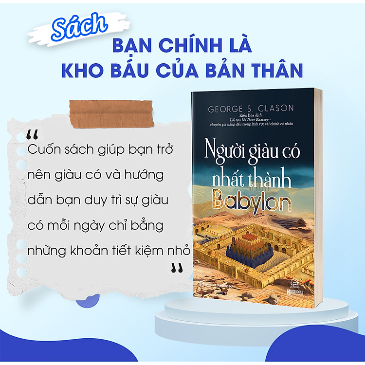 Sách Người Giàu Nhất Thành Babylon - Ảnh 4