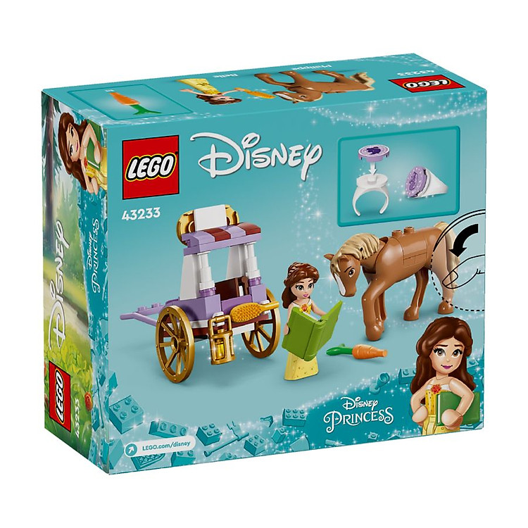 Đồ Chơi Lắp Ráp Xe Ngựa Belle LEGO Chính hãng Giá tốt - Hình ảnh 3