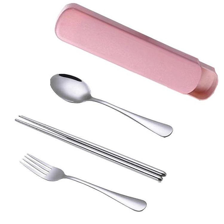 Bộ dụng cụ ăn văn phòng kèm hộp đẹp