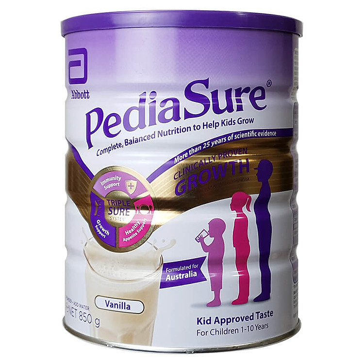 Sữa PediaSure Úc – mẫu mới 850gr