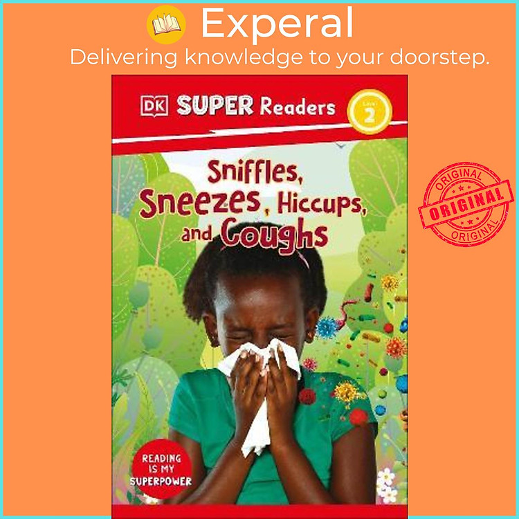 Sách - DK Super Readers Level 2 Sniffles, Sneezes, Hiccups, and Coughs by DK (UK edition, paperback)