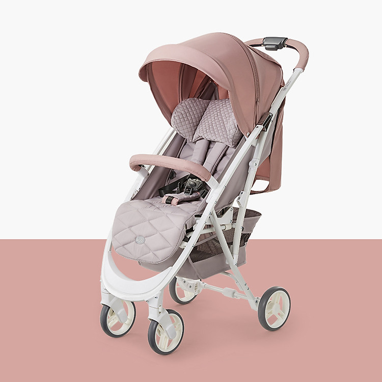 Xe Đẩy Trẻ Em E51 - Gấp Gọn Bằng 1 Tay, Ngồi Nhiều Tư Thế, Có Màn, Áo Mưa, Mền Giữ Ấm