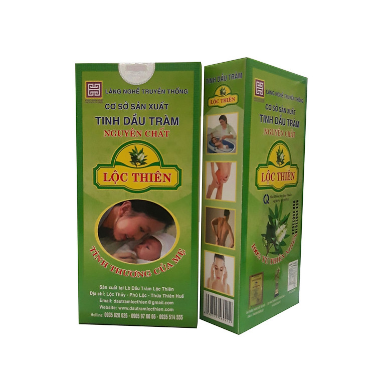 Combo 2 Hộp Dầu Tràm Lộc Thiên Chính hãng Giá tốt - Hình ảnh 2