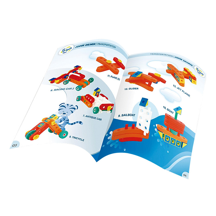 Đồ Chơi Xếp Hình Gigo Toys 7330P Chính hãng Giá rẻ - Hình ảnh 2