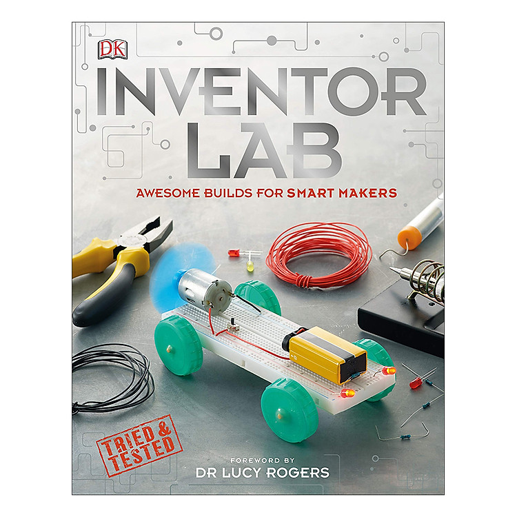 Sách Inventor Lab: Projects for genius makers (Hardback)