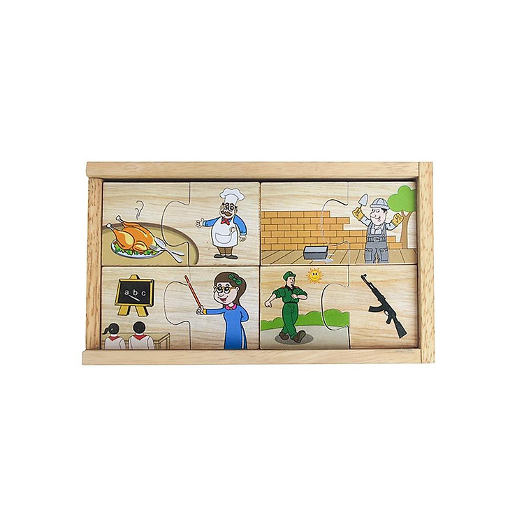 Mua Bộ đồ chơi gỗ Winwintoys 24 cặp Chính hãng Giá rẻ - Hình ảnh 2