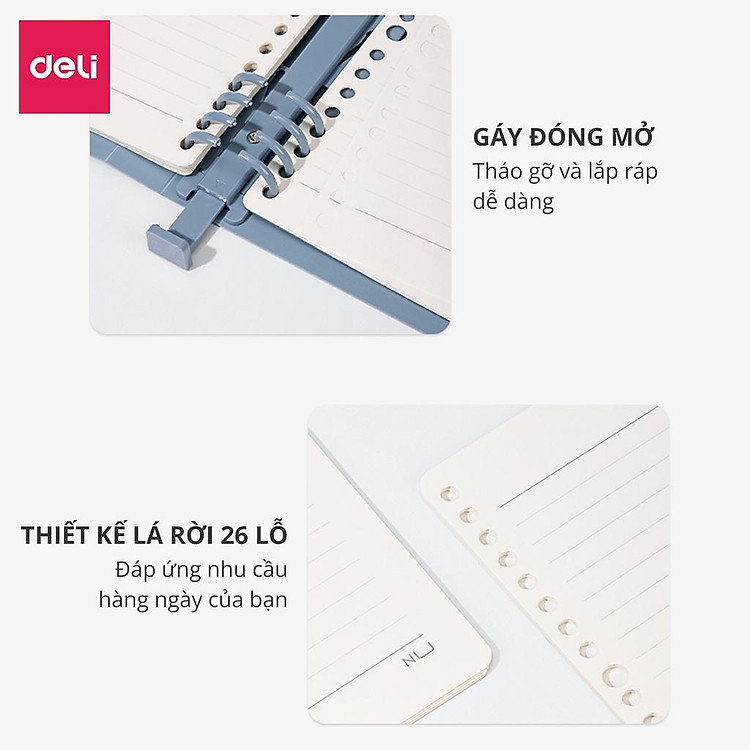 Tập Giấy Refill A5 B5 100 Trang 80gsm - Ảnh 5