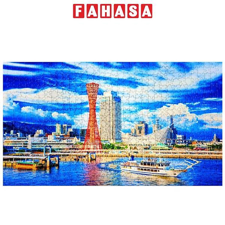 Tìm mua tại Avakids: Tranh Xếp Hình 750 Mảnh Tháp Cảng Kobe - Ngập tràn khuyến mãi
