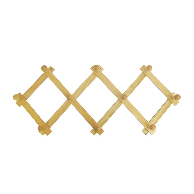 Móc Áo 10 Núm Gỗ Đức Thành – 08021