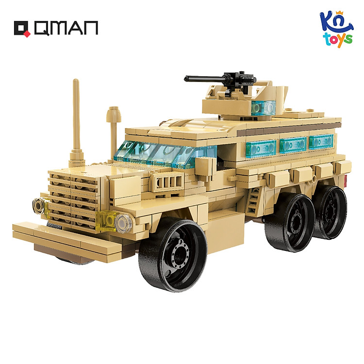 Mua Đồ Chơi Xếp Hình Qman 42202 - Xe bọc thép Chính hãng Ưu đãi - Hình ảnh 2