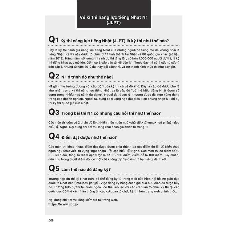 Kỳ Thi Năng Lực Nhật Ngữ N1 - Bộ Đề Luyện Thi - Ảnh 4