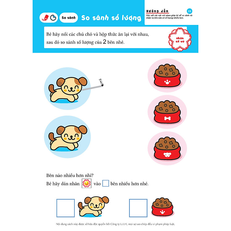 Sách Thiếu Nhi Cho Trẻ 2-3 Tuổi - Toán Học - Số Đếm - Ảnh 3