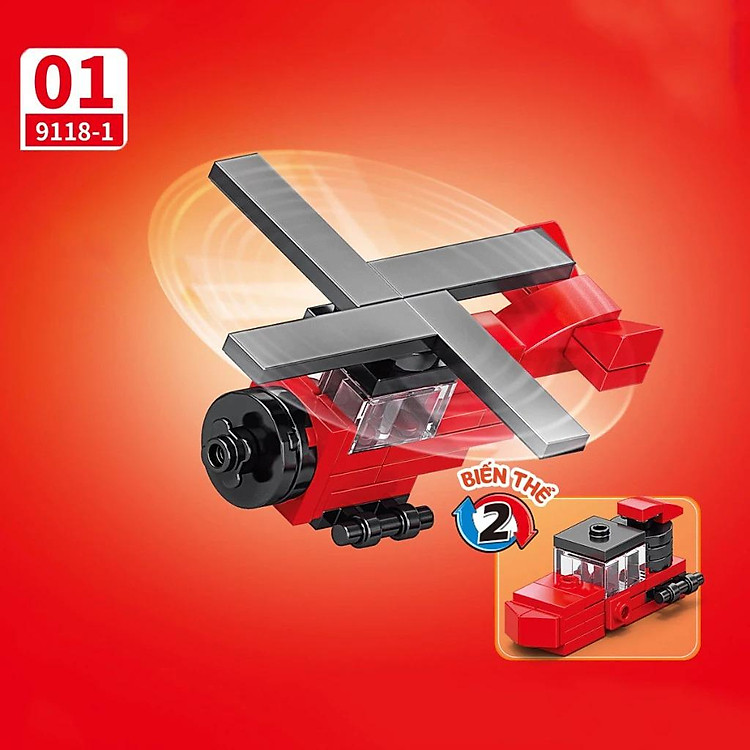 Mua Đồ Chơi Lắp Ráp Phương Tiện Cứu Hỏa Chính hãng Giá tốt - Hình ảnh 5