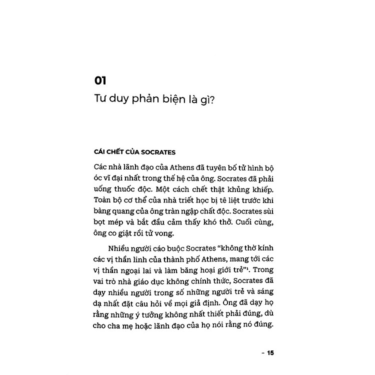 Tư Duy Phản Biện Từ Làm Quen Đến Thói Quen - Ảnh 4