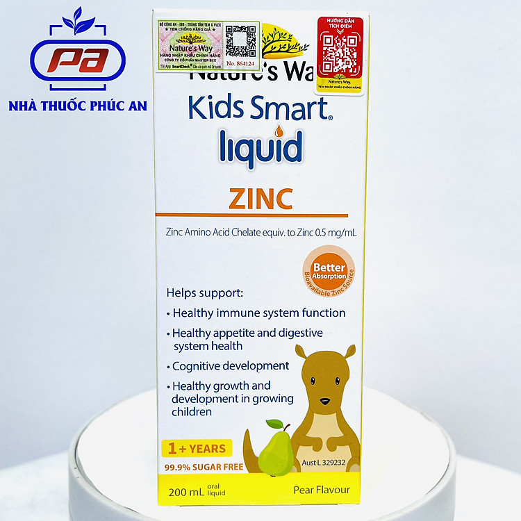 Siro Kids Smart Liquid Zinc 100ml Uy tín Giá tốt - Hình ảnh 4