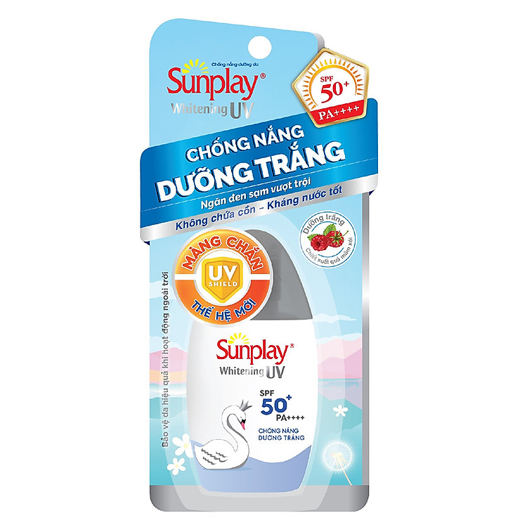 Kem chống nắng Sunplay dưỡng trắng da, dạng sữa Sunplay Whitening UV SPF 50, PA++++ 30g