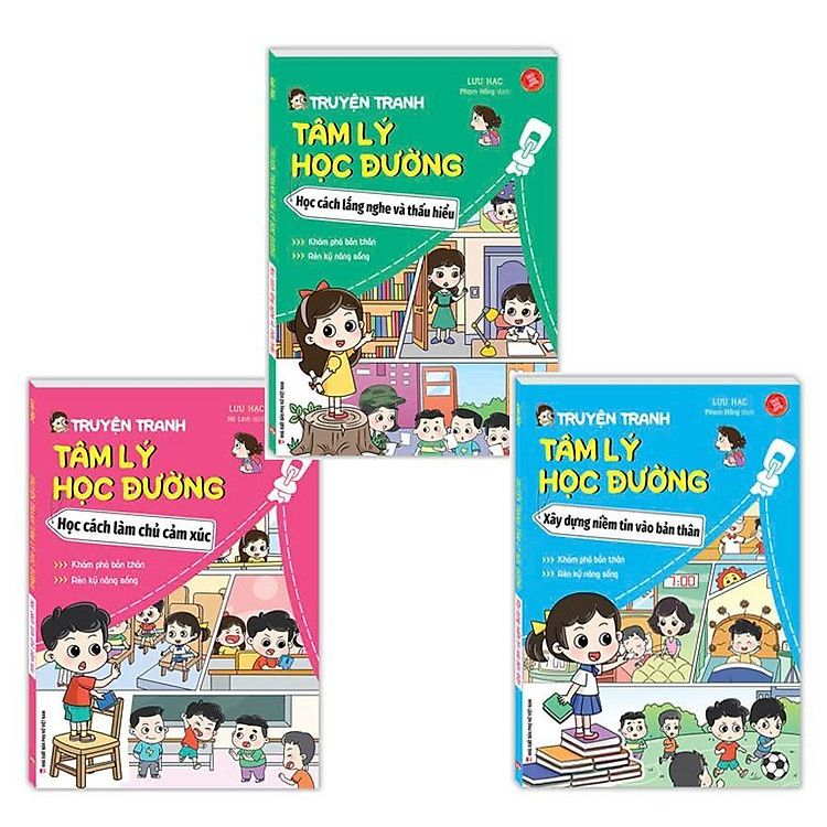 Truyện Tranh Tâm Lý Học Đường – Làm Chủ Cảm Xúc