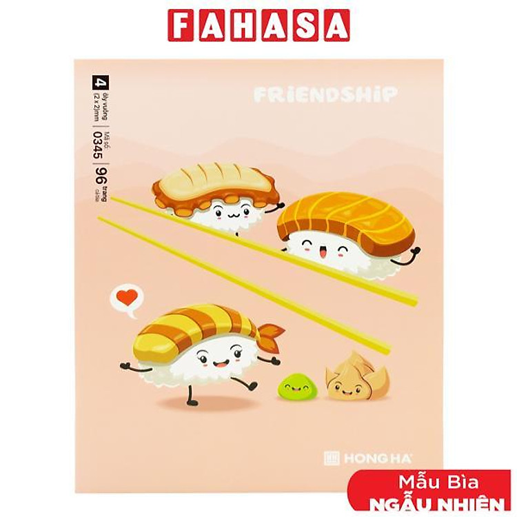 Tập Học Sinh Class Tình Bạn (4 ô ly, 96 trang, 100gsm)