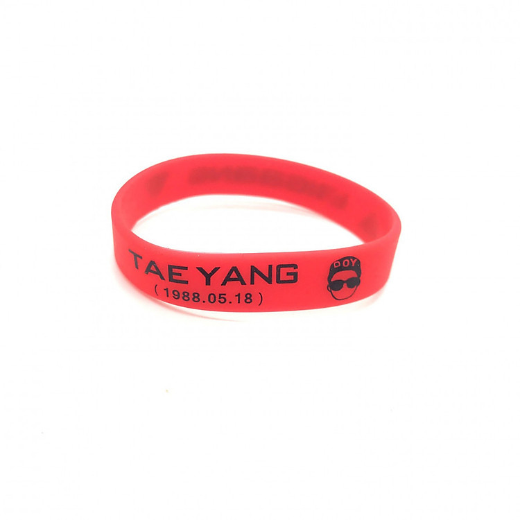 Vòng Tay Cao Su TaeYang Big Bang