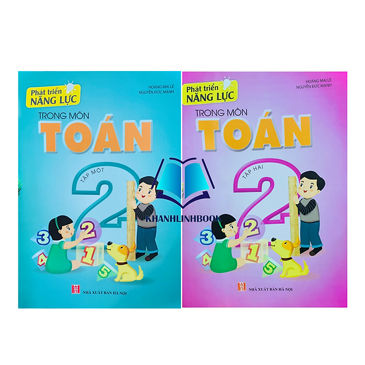 Combo Phát triển năng lực trong môn Toán lớp 2 (T1 + T2)
