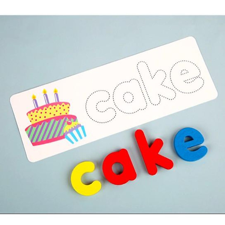 Bộ Đồ Chơi Đánh Vần Tiếng Anh Gỗ Chính hãng Ưu đãi - Hình ảnh 2